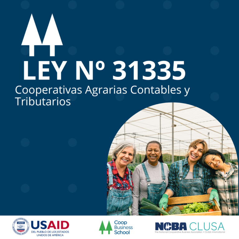 Ley de cooperativas Agrarias: Aspecto Tributario