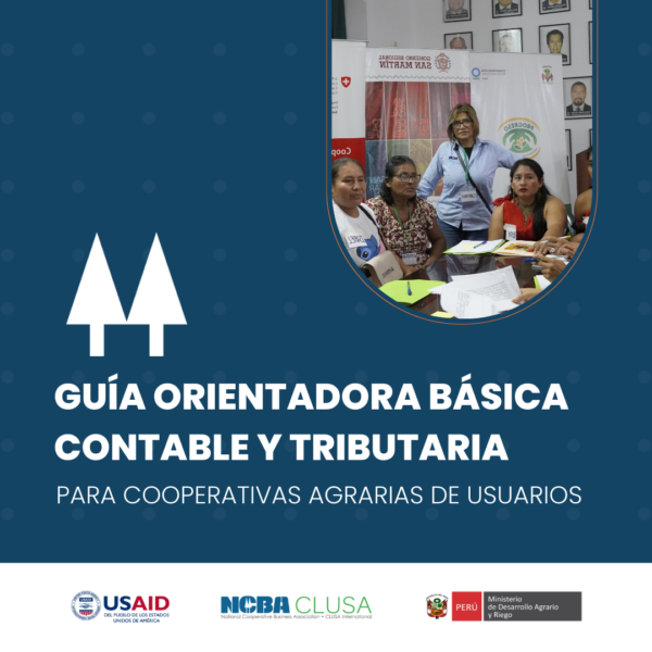 Guía orientadora básica contable y tributaria para cooperativas agrarias